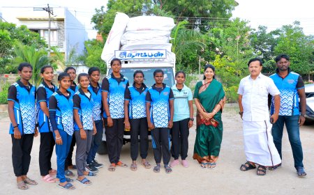 தொகுதி மக்களின் கோரிக்கையை நிறைவேற்றிய கனிமொழி எம்.பி – கபடி வீரர்கள், வீராங்கனைகளுக்கு மேட் வழங்கி பாராட்டு