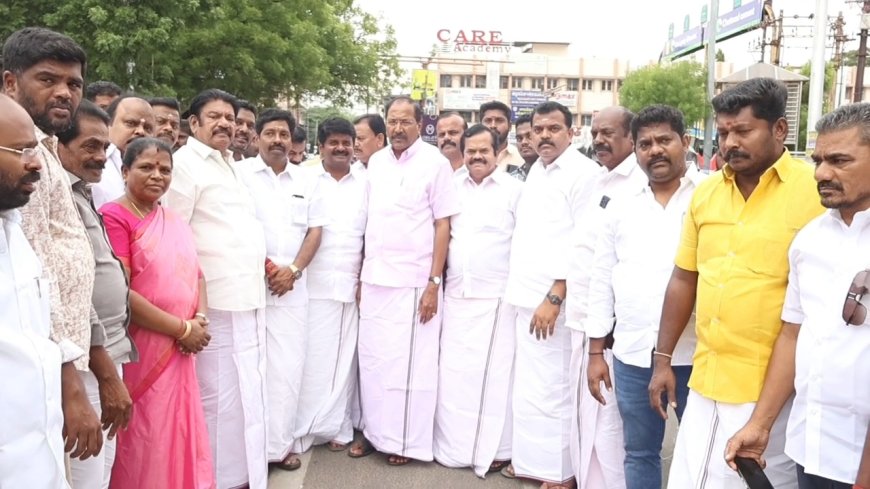 திருச்சி மாவட்டத்தில் வரும் 23, 24, 25 ஆகிய தினங்களில்  “மக்களை காப்போம் தமிழகத்தை மீட்போம்” பயணம்