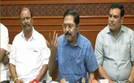துரோகத்தை தவிர ஈபிஎஸ்-க்கு வேறு எதுவும் தெரியாது;அதிமுக தோற்றால் எடப்பாடி பழனிச்சாமி தான் காரணம்- தஞ்சையில் டிடிவி