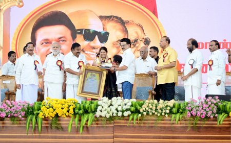 திராவிட இயக்கத்தின் திருமகளாக, பெரியாரின் பேத்தியாக நாடாளுமன்றத்தில் ஒலிக்கிறார் கனிமொழி- முதலமைச்சர் மு.க. ஸ்டாலின் புகழாரம்*