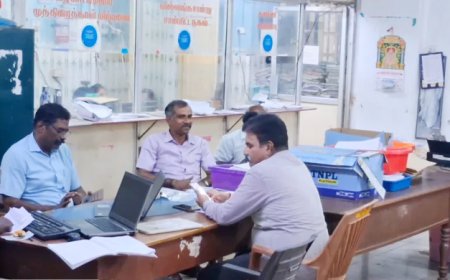 பத்திரப்பதிவு இணை சார்பதிவாளர் அலுவலகத்தில் லஞ்ச ஒழிப்பு போலீஸார் அதிரடி ரெய்டு; கணக்கில் வராத ரூ.53,500 ரொக்கம் பறிமுதல்; தெறித்து ஓடிய புரோக்கர்கள்
