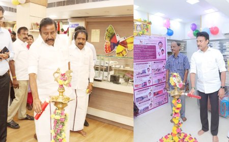 கோ-ஆப்டெக்ஸ் தீபாவளி விற்பனையை துவக்கி வைத்த அமைச்சர்கள்; விற்பனை இலக்கு ரூ.2 கோடியே75 லட்சம் நிர்ணயம்