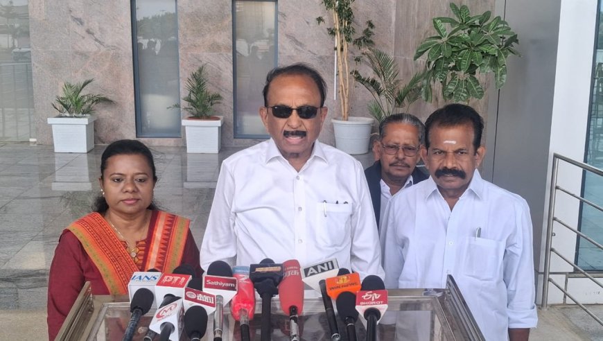 திமுகவை வேரோடு சாய்க்க வேண்டும் என அமித்ஷா கூறியிருப்பது கண்டனத்திற்குரியது- திருச்சியில் வைகோ