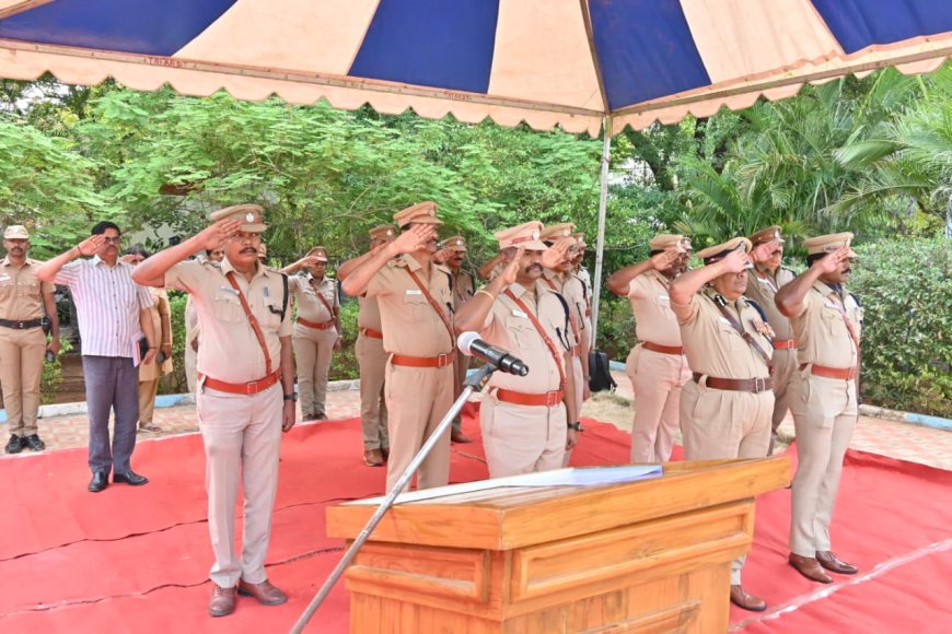 திருச்சியில் காவலர் தின கொண்டாட்டம் உற்சாகம்