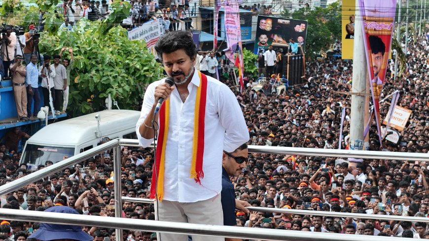 திருச்சியில் தவெக தலைவர் விஜய் பேச்சின் முழு விபரம் வருமாறு
