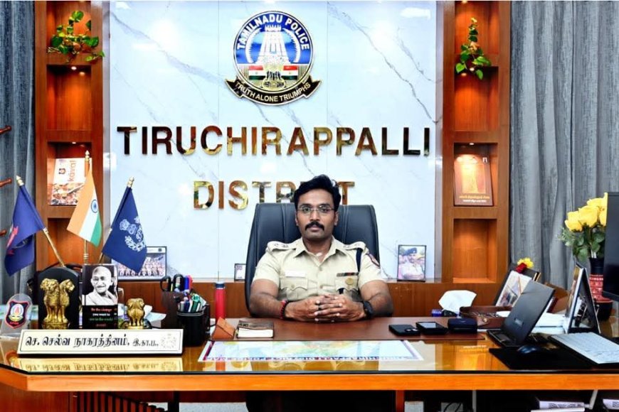 ஒரே நாளில் 12 பேர் மீது குண்டாஸ்; திருச்சி எஸ்பி அதிரடி