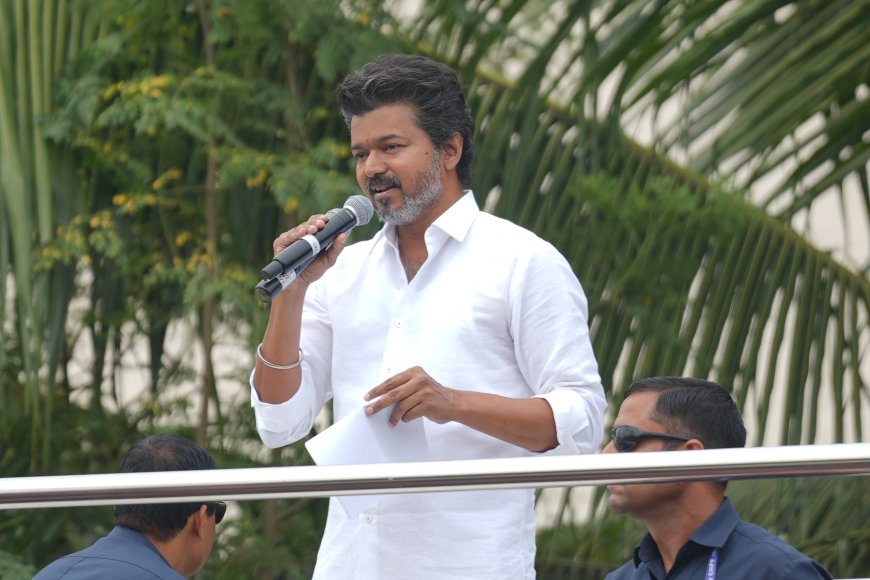 பூச்சாண்டி வேலையெல்லாம் வேண்டாம்; எங்களின் போர் முழக்கம் உங்களை தூங்க விடாது: தேர்தலில் சந்திப்போம்; திமுகவுக்கு எச்சரிக்கை விடுத்த விஜய்