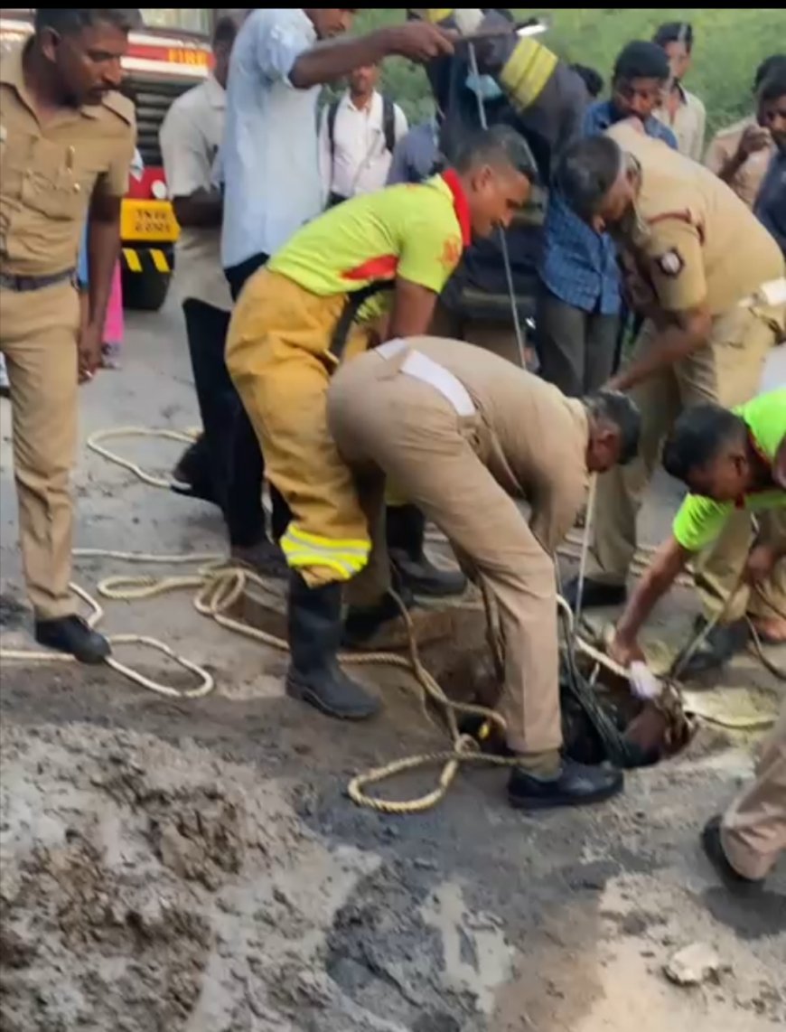 திருச்சியில் துப்புரவு பணியாளர்கள் 2 பேர் மூச்சுத் திணறி பலி