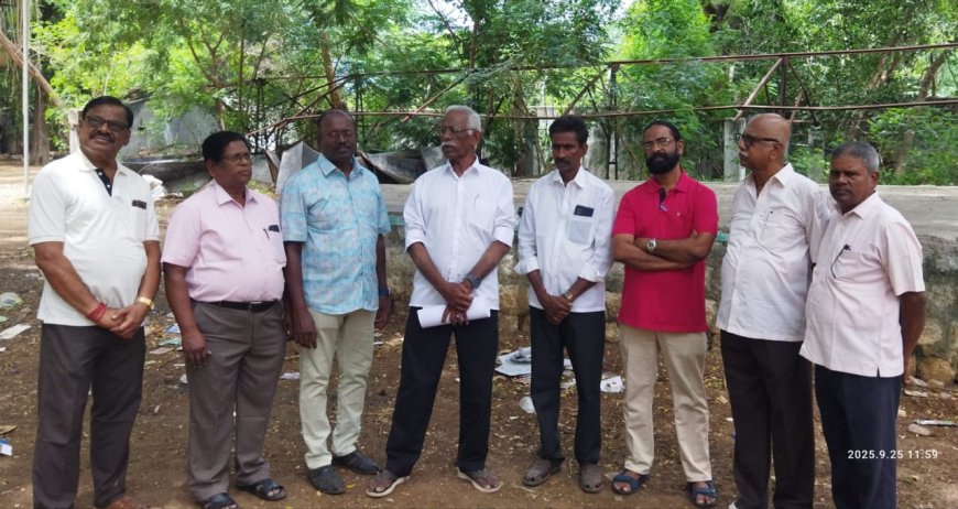 பசுமை பூங்காவை மீட்டெடுக்க கையெழுத்து இயக்கம் துவக்கம்; சமூக ஆர்வலர்கள் பங்கேற்பு