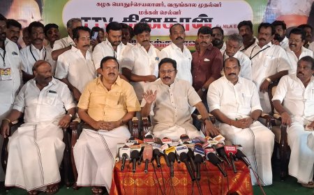 எடப்பாடி பழனிச்சாமியை 2026 தேர்தலில் வீழ்த்தாமல் அம்மா மக்கள் முன்னேற்ற மக்கள் கட்சி ஓயாது.- திருச்சியில் டிடிவி