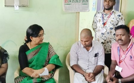 கரூர் பெருந்துயரம்; நடிகை அம்பிகா நேரில் ஆறுதல்; என்மீது எந்த சாயமும் பூசவேண்டாம்-அம்பிகா