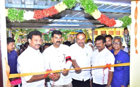 துரை வைகோ எம்.பி. நிதியில் ரூ.1,18,40,000 மதிப்பீட்டில் பொதுநலத்திட்டங்கள் துவக்கி வைப்பு; அமைச்சர் அன்பில் மகேஷ் பங்கேற்பு