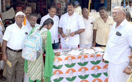 காங்கிரஸ் சார்பில் வாக்குத் திருட்டுக்கு எதிராக கையெழுத்து இயக்கம்