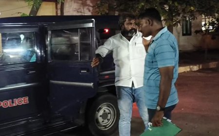 கரூர் பெருந்துயரம்; ஆம்புலன்சை தடுத்த சேலம் தவெக கிழக்கு மாவட்ட செயலாளர் கைது