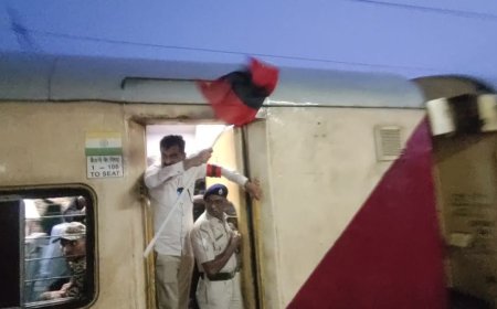 திருவெறும்பூர் ரயில் நிலையத்தில் நின்று சென்ற சிறப்பு ரயில்; எம்பி துரை வைகோ கொடி அசைத்து பயணம்; ரயில் பயணிகள் மகிழ்ச்சி