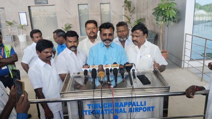 பாஜகவின் அரசியல் உள்நோக்கத்துக்கு தவெக தலைவர் விஜய் பலியாகிவிடக் கூடாது- திருமாவளவன்