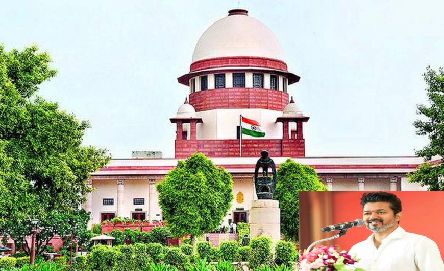 கரூர் பெருந்துயரம்; ஆறுதல் சொல்ல விஜய் விரைவில் கரூர் வருகிறார்; டிஜிபி அலுவலகத்தில் அனுமதி கேட்டுள்ளோம்; எஸ்.ஐ.டி.மீது நம்பிக்கை இல்லை - தவெக 