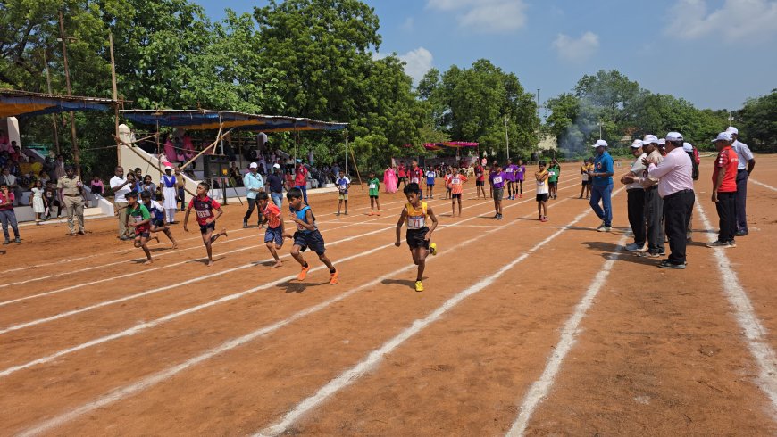 தெற்கு ரயில்வே பள்ளிகளுக்கிடையேயான விளையாட்டுப் போட்டிகள் துவக்கம்