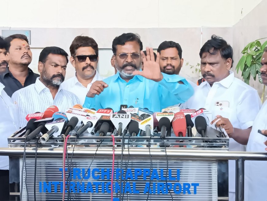 பாஜகவை கழற்றிவிட அதிமுக தயாராகிவிட்டதா? திருமாவளவன்