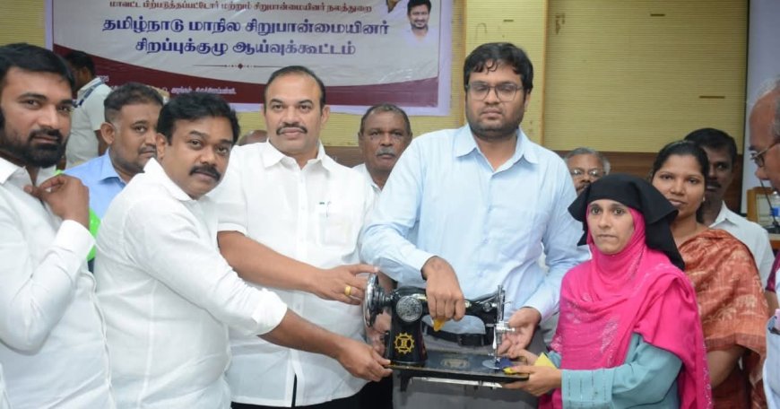 திருச்சி மாவட்டத்தில் சிறுபான்மையினர் 341 பயனாளிகளுக்கு ரூ.56.62 லட்சம் மதிப்பீட்டில் நலத்திட்ட உதவிகள்- ஆட்சியர் சரவணன்