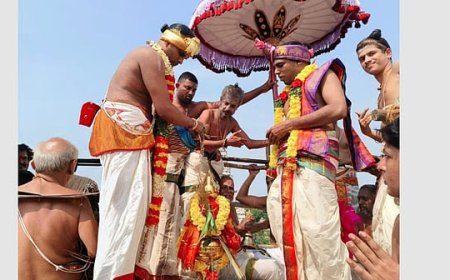 சிதம்பரம் நடராஜர் கோவிலில் விண்ணதிர்ந்த கோவிந்தா கோவிந்தா கோஷம்; 30 ஆண்டுகளுக்கு பின்னர் தில்லை கோவிந்தராஜ பெருமாள் கோவில் கும்பாபிஷேகம் கோலாகலம்