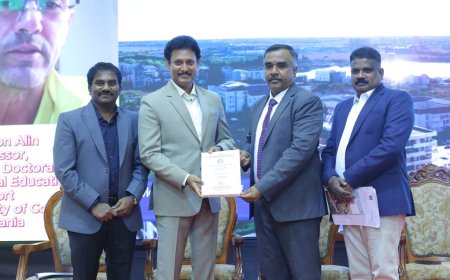 முனைவர் பட்டம் பெற்றார் அமைச்சர் அன்பில் மகேஷ்; குவியும் பாராட்டுகள்