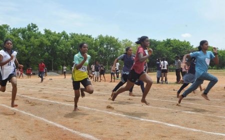 நாளை மகளிர்க்கான மாநில அளவிலான தடகள போட்டி