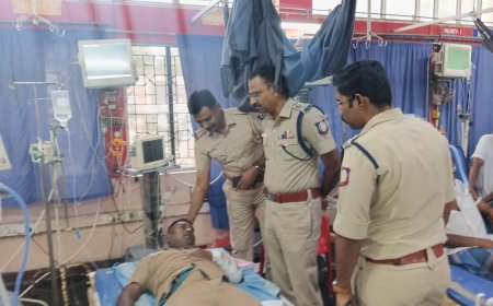 சிதம்பரத்தில் மீண்டும் டுமீல்: போலீசாரை தாக்கிய கஞ்சா வியாபாரி; சுட்டுப்பிடித்த காவல் ஆய்வாளர் அம்பேத்கர்