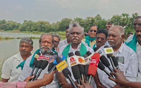 டெல்டாவில் கனமழை; 5 லட்சம் ஏக்கருக்கு மேல் பாதிப்பு; ஏக்கருக்கு 35 ஆயிரம் ரூபாய் நிவாரணம் வேண்டும் -பிஆர்.பாண்டியன்