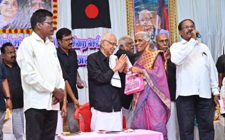 சாதி இல்லாமல் தீண்டாமை எப்படி வரும்? சாதி என்பது வேர், தீண்டாமை என்பது கிளை; Caste is abolished என்று சட்டம் செய்ய வேண்டும்-திருச்சியில் கி.வீரமணி