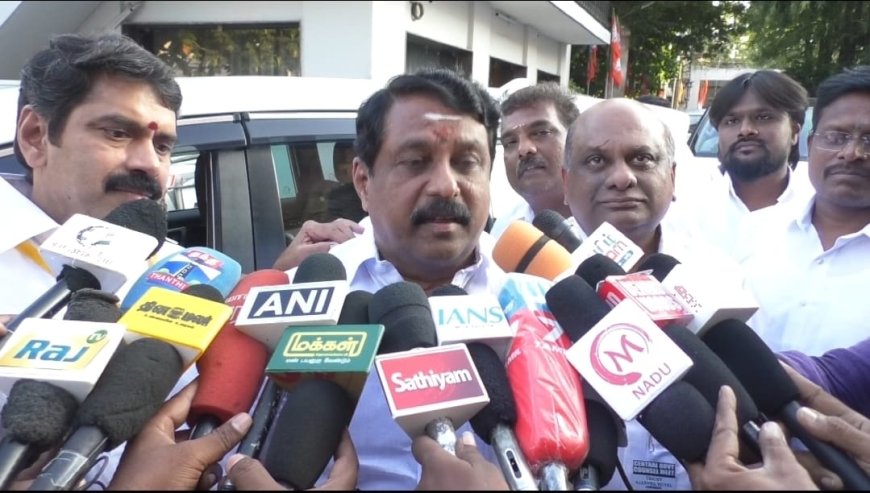 கரூர் பெருந்துயரத்தில் குற்றவாளிகளை காப்பாற்றும் முயற்சியிலேயே திமுக அரசு ஈடுபட்டுள்ளது - நயினார் நாகேந்திரன்