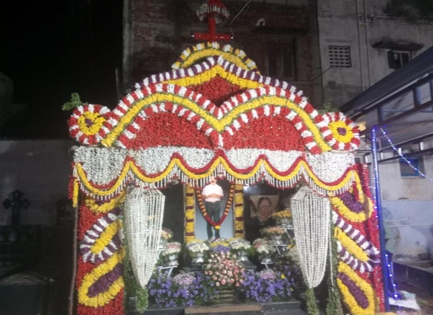 கல்லறை திருநாள்; முன்னோர்களுக்கு மலரஞ்சலி செலுத்திய கிறிஸ்தவர்கள்