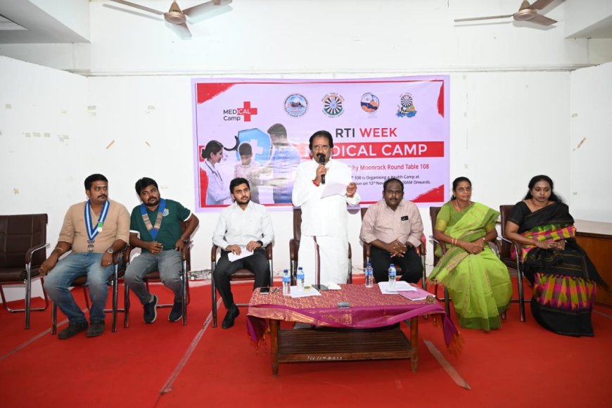மாநகராட்சி பணியாளர்களுக்கு சிறப்பு மருத்துவ முகாம்; மேயர், ஆணையர் துவக்கி வைப்பு