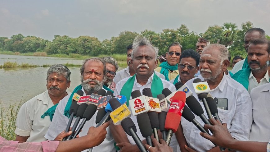 டெல்டாவில் கனமழை; 5 லட்சம் ஏக்கருக்கு மேல் பாதிப்பு; ஏக்கருக்கு 35 ஆயிரம் ரூபாய் நிவாரணம் வேண்டும் -பிஆர்.பாண்டியன்