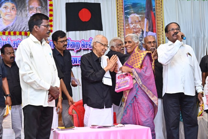 சாதி இல்லாமல் தீண்டாமை எப்படி வரும்? சாதி என்பது வேர், தீண்டாமை என்பது கிளை; Caste is abolished என்று சட்டம் செய்ய வேண்டும்-திருச்சியில் கி.வீரமணி