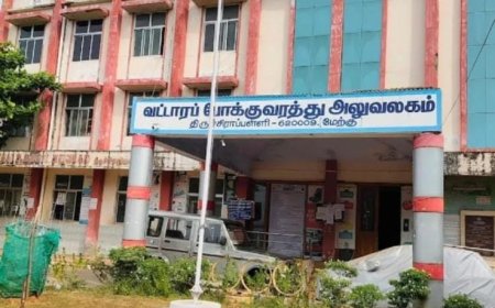 லஞ்ச ஒழிப்புத்துறையின் அதிரடி வேட்டையில் திருச்சி மோட்டார் வாகன ஆய்வாளர் கைது: கணக்கில் வராத லட்சக்கணக்கான  ரொக்கம் பறிமுதல்