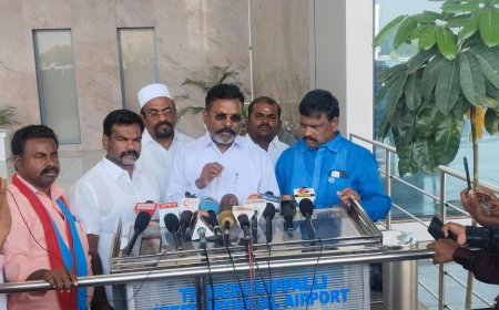 கிறிஸ்தவ மக்களின் மீது தாக்குதல் பற்றி இதுவரை விஜய் வாய் திறந்து உள்ளாரா- திருச்சியில் திருமாவளவன்