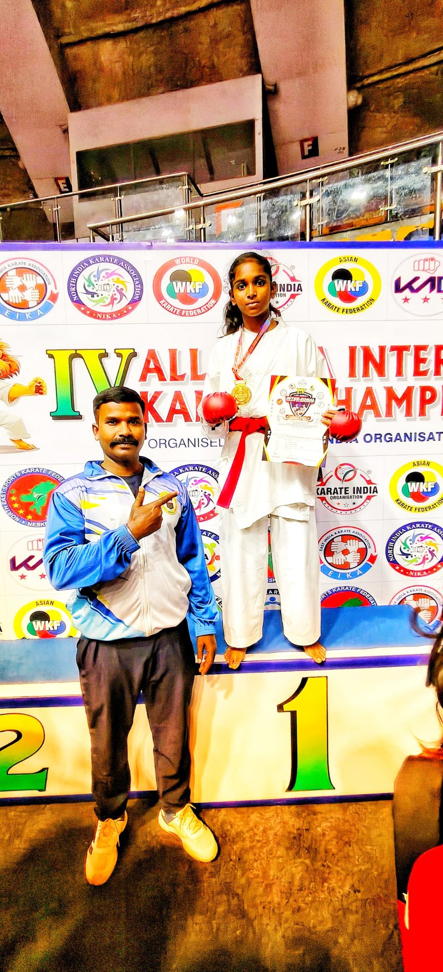 தேசிய அரங்கில் தமிழ்நாட்டை பிரகாசப்படுத்திய திருச்சி மாணவி லக்ஷனா; மீண்டும் தங்கம் வென்று சாதனை