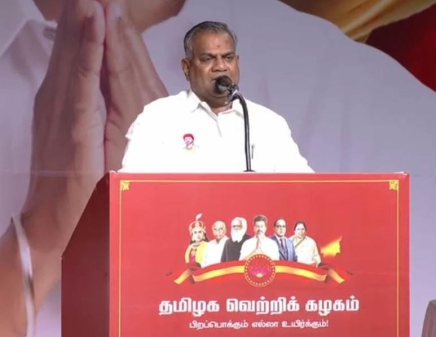 புதுச்சேரி தவெக பொதுக்கூட்டத்தில் தமிழகத்தை சேர்ந்தவர்களுக்கு அனுமதியில்லை: ஆனந்த்