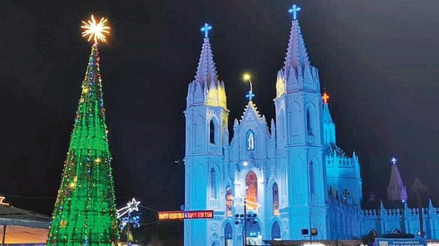 வேளாங்கண்ணியில் கிறிஸ்துமஸ் விழா கோலாகலம்