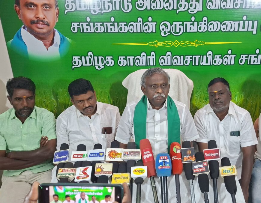 பரந்தூர் விமான நிலைய விவகாரம்; காஞ்சிபுரம் ஆட்சியரின் நடவடிக்கைக்கு பி. ஆர்.பாண்டியன் கண்டனம்