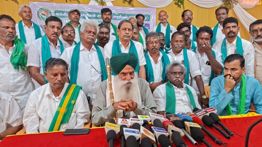 கார்ப்பரேட்டுகளுக்கு ஆதரவாக விளை நிலங்களை அபகரிக்க தமிழக அரசு முயற்சிப்பது கண்டிக்கத்தக்கது-ஜக்ஜித்சிங் தல்லேவால்