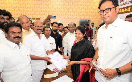 கனிமொழி எம்.பி தலைமையில் சட்டமன்ற தேர்தல் அறிக்கை கருத்து கேட்பு கூட்டம் தொடக்கம்