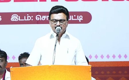 லேட்டாக வந்தாலும் லேட்டஸ்டாக பணியாற்ற உள்ளார் வைத்திலிங்கம் - செங்கிப்பட்டியில் திமுக தலைவர் ஸ்டாலின்