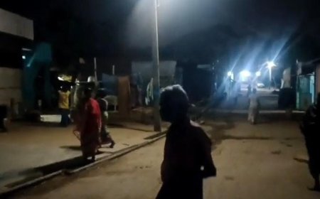விருதுநகர் ஸ்ரீவில்லிபுத்தூர் பகுதிகளில் லேசான நிலநடுக்கம் ; பொதுமக்கள் வீதிகளில் தஞ்சம்