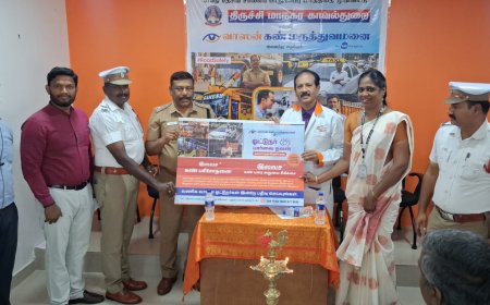 சாலை பாதுகாப்பு மாதம்; வாஸன் கண் மருத்துவமனை சார்பில் 1000 ஓட்டுநர்களுக்கு இலவச கண்புரை அறுவை சிகிச்சை