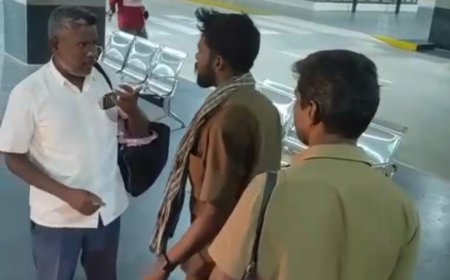 தனியார் பேருந்து ஓட்டுநரின் அட்டூழிய செயல் ; பயணியை தகாத வார்த்தையில் திட்டி தாக்கிய காணொளி வைரல்
