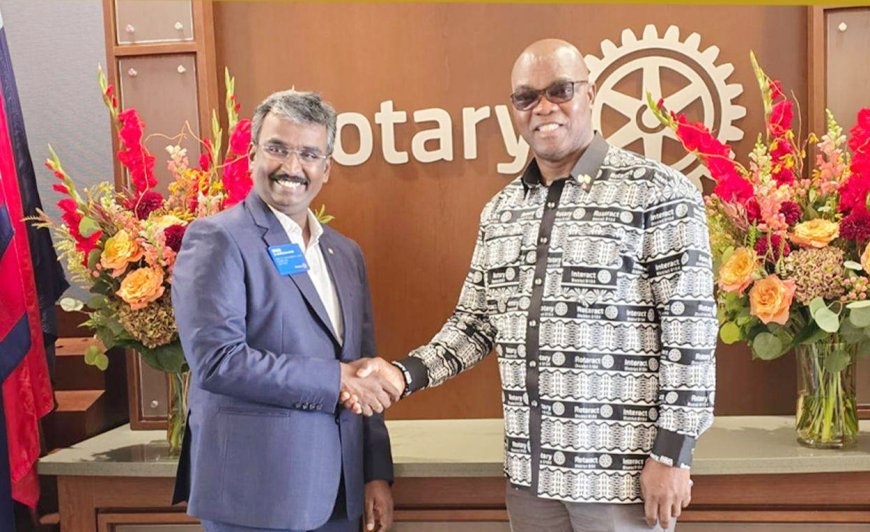 உலகை ஆளும் திருச்சி ஆளுமை; ரோட்டரி இன்டர்நேஷனல் துணைத்தலைவராக பொறியாளர் எம்.முருகானந்தம் நியமனம்