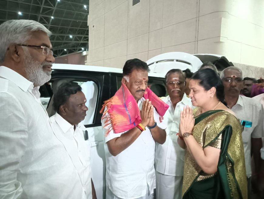 ஓ.பி.எஸ். தலைமையில் இன்றளவும் பயணிக்கிறேன்; தி.மு.க.வில் இணைவதாக வெளியான தகவல் தவறானது- முன்னாள் அமைச்சர் வெல்லமண்டி நடராஜன்