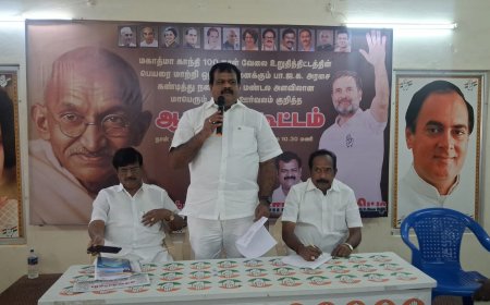 திருச்சியில் 7ஆம் தேதி காங்கிரஸ் சார்பில் மாபெரும் பேரணி- ரெக்ஸ்